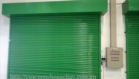 Cấu tạo cửa cuốn ngăn cháy